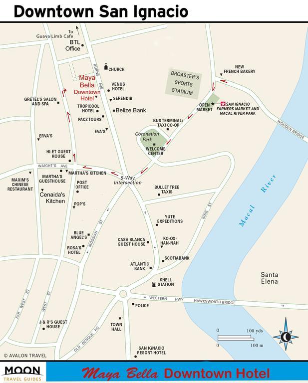 Maya Bella Downtown Hotel ซานอิกนาซิโอ ภายนอก รูปภาพ